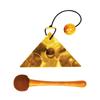 Traditional Indian Instrument for Sound Therapy (Medium), Stress & Anxiety Relief, Meditation & Energy Balancing Tool, Meditation Instrument, Sound Healing Instrument, view 1