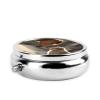 Cute Dog and Horse Pill Box 3 Compartment Round Portable Pill Case for Pocket or Purse Small Weekly Medicine Planner Travel Pillbox with Mirror Decorative Metal Vitamin Holder Gifts view 4