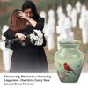Cardinal Bird Urn for Ashes for Women, Small Urn for Ashes Keepsake, Burial Urns for Humans Adult Man, Mini Cremation Urns for Human Ashes(Size - 3inch, 2 Pcs) view 4