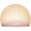 HOUSBAY Sunrise Alarm Clock, White Noise Sound Machine for Bedroom | Natural Wake-Up Light with Gentle Alarm Sounds, 20 Soothing Sleep Aids, Dimmable Display, Screen-Free Design - Pink view 1