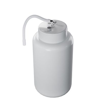 Urine Collection Plastic Bottle Compatible for External Catheter System Urine Collection Machine, Durable Reusable Storage Container for Daily Use-1PCS