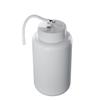 Urine Collection Plastic Bottle Compatible for External Catheter System Urine Collection Machine, Durable Reusable Storage Container for Daily Use-1PCS view 1