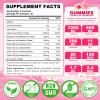 2 Pack Calcium Citrate Gummies, Calcium Supplements for Women & Men, High Absorption Calcium Gummies with Vitamin D3, Magnesium & Zinc for Muscle, Bone & Immune Support, Strawberry Flavor view 4