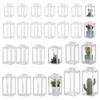FREEBLOSS 28 Pcs Clear PVC Gift Box Transparent Plastic Storage Container with Lid Reusable Party Favor Box for Jewelry, Candies, or Small Gifts, Perfect for Weddings, Birthdays, and Holidays view 1