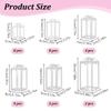 FREEBLOSS 28 Pcs Clear PVC Gift Box Transparent Plastic Storage Container with Lid Reusable Party Favor Box for Jewelry, Candies, or Small Gifts, Perfect for Weddings, Birthdays, and Holidays view 2