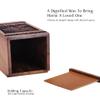 Airplane Large Funeral Canister, Unique Handmade Cremation Chest, Wooden Tribute Urn, 14inch, Black Wood Keepsake Urn view 3