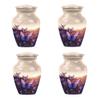 Butterfly Urns for Human Ashes Adult Female, Small Cremation Urn for Ashes for Men, Small Urns for Human Ashes Keepsake, Burial Urn for Ashes for Women(Size - 3inch, 4 Pcs) view 1