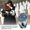 Eagle Urns for Human Ashes Adult Man, Mini Cremation Urn for Ashes, Large Burial Urn for Ashes for Adult Male, Cremation Urns for Human Ashes Female(Size - 10inch 1Pcs, 3inch 1Pcs) view 3