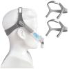 2 Packs Replacement Nuance Pro Headgear Closed Edges CPAP Headgear Strap Compatible with Nuance Pro Gel Nasal Pillow Mask(Without Nasal Pillow Frame) view 1