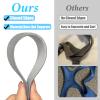 2 Packs Replacement Nuance Pro Headgear Closed Edges CPAP Headgear Strap Compatible with Nuance Pro Gel Nasal Pillow Mask(Without Nasal Pillow Frame) view 2