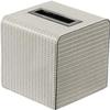 WAGMY Multifunctional Tissue Box Holder Modern Tissue Box Tissue Holder Rectangular Cube Cover PU Leather Paper Box Cover for Home Car Hotel Beige Facial Tissue Box Cover(1) view 1
