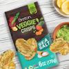 Breton Veggie Crisps Sea Salt - Popped Crisps, Made with Real Vegetables, Light and Crispy Plant Based Snacks, Non-GMO Project Verified, Gluten Free Snacks, For School, Lunch Box and More, 6oz (170g) view 3