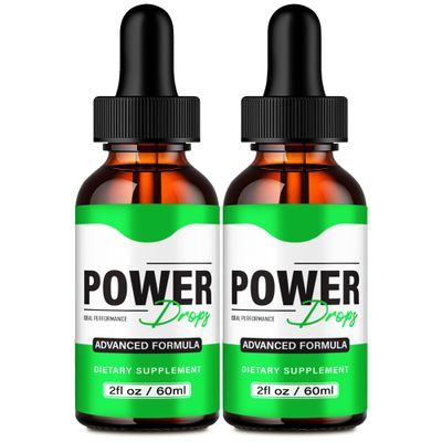 Power Drops Prostate Health Supplements for Men - All Natural Formula PowerDrops, Power Liquid Drops for Urinary and Prostate Care, Prostate Relief for Daily Wellness Reviews (2 Pack)