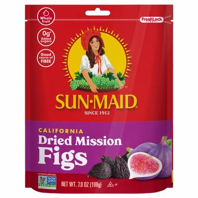 Sun-Maid California Dried Mission Figs (Pack of 4)