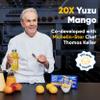 IQMIX x Chef Thomas Keller - Hydration Electrolyte Powder 4-in-1 Formula for Hydration, Mental Clarity, Mood and Recovery Sugar-Free, Keto, Magnesium L-Threonate, Lions Mane 20 Count Yuzu Mango view 2