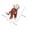 Homoyoyo Creative Car Tissue Bag Monkey Design Napkin Carton Car Mounted Tissue Box Holder view 2