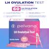 Pelvana 60 LH Ovulation Test KitEasy to UseIdentify Peak Fertility Days for a Greater Chance at Conception, Ideal for Women Trying to Conceive Naturally, 60 Test Strips Pack view 2