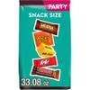 HERSHEY'S Assorted Flavored Snack Size, Candy Party Pack, 33.08 oz view 1