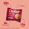 Quest Nutrition Chocolate Chip Muffin, 10g Protein, 2g Net Carb, Less than 1g Sugar, Protein Snack, 4 Count view 2