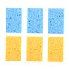 Baluue 6pcs Decontamination Cleaning Sponge Pads Dishwashing Scrubber for Kitchen Use High Absorbency Design for Efficient Cleaning of Pots Pans and Dishes view 1