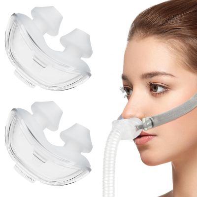 2-Pack Replacement Nasal Pillow for AirFit P10 (M) - Compatible with Original Airfit P10 Frame, Reliable Seal & Soft Silicone(Medium)
