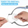 2-Pack Replacement Nasal Pillow for AirFit P10 (M) - Compatible with Original Airfit P10 Frame, Reliable Seal & Soft Silicone(Medium) view 3