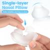 2-Pack Replacement Nasal Pillow for AirFit P10 (M) - Compatible with Original Airfit P10 Frame, Reliable Seal & Soft Silicone(Medium) view 4