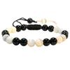ANAYA AGATE Black Tourmaline Selenite Bracelet for Women & Men Protection Healing Crystal Bracelet 8mm Gemstone Beaded Adjustable Bracelets Pulseras Para Hombres Mujer Stocking Stuffers view 1