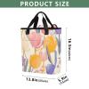 Bokkoy Beautiful Tulip Insulated Cooler Bag with Ice PackLarge Capacity Waterproof Thermal Lunch BagReusable Cooler Bags for Picnic, Travel view 3