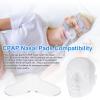 10 Pack CPAP Mask Nasal Pads, Nose Pad for CPAP Mask Sleep Apnea Masks Nose Cushion Nasal Gel Pad for Full Face Masks - Comfortable Avoiding Air Leaks and Red Marks Trimmable to Size view 2