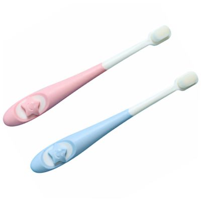 PartyKindom 2pcs Cartoon Boy Girl Toothbrush Soft Bristles for Gentle Cleaning for Newborns and Toddlers Features