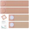100Pcs Castor Oil Organic Belly Button Patches | Hypoallergenic Self-Adhesive Disposable, Anti-Seepage & Breathable | Portable Highly Absorbent Cotton Stickers No Wash(Oil Not Included) view 1
