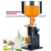 TREEYX Manual Paste Filling Machine, Adjustable 5-110ml Bottle Filling Machine, Stainless Steel Liquid Filling Machine with Scale and Removable Stand view 3