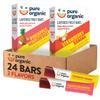 Pure Organic Layered Fruit Bars, Gluten Free, Vegan Fruit Snacks, Variety Pack, 12.4oz Box (24 Bars) view 1
