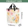 Bokkoy Warm Flowers Insulated Cooler Bag with Ice PackLarge Capacity Waterproof Thermal Lunch BagReusable Cooler Bags for Picnic, Travel view 3