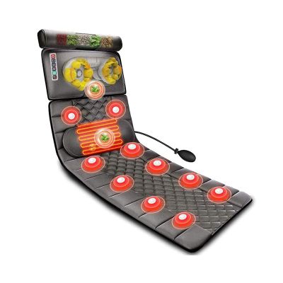 A1DFDFGOQSFG Comfier Full Body Massage Mats with Heat-Back Massage Mattress,with 10 Motor,9 Massage Mode and Heating,Full Body Massager Cushion for Relieving Back Lumbar Leg Pain Massage Mat