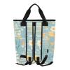 Bokkoy Watercolor Daisies Insulated Cooler Bag with Ice PackLarge Capacity Waterproof Thermal Lunch BagReusable Cooler Bags for Picnic, Travel view 2