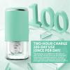 Contact Lens Cleaner Machine for Soft Lenses & Color Contacts | 3 Minutes Deep Protein Removal | Portable Automatic Vibration Eyewear Cleaner | Travel-Friendly Electric Case, Green Color view 2