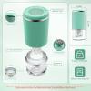 Contact Lens Cleaner Machine for Soft Lenses & Color Contacts | 3 Minutes Deep Protein Removal | Portable Automatic Vibration Eyewear Cleaner | Travel-Friendly Electric Case, Green Color view 4
