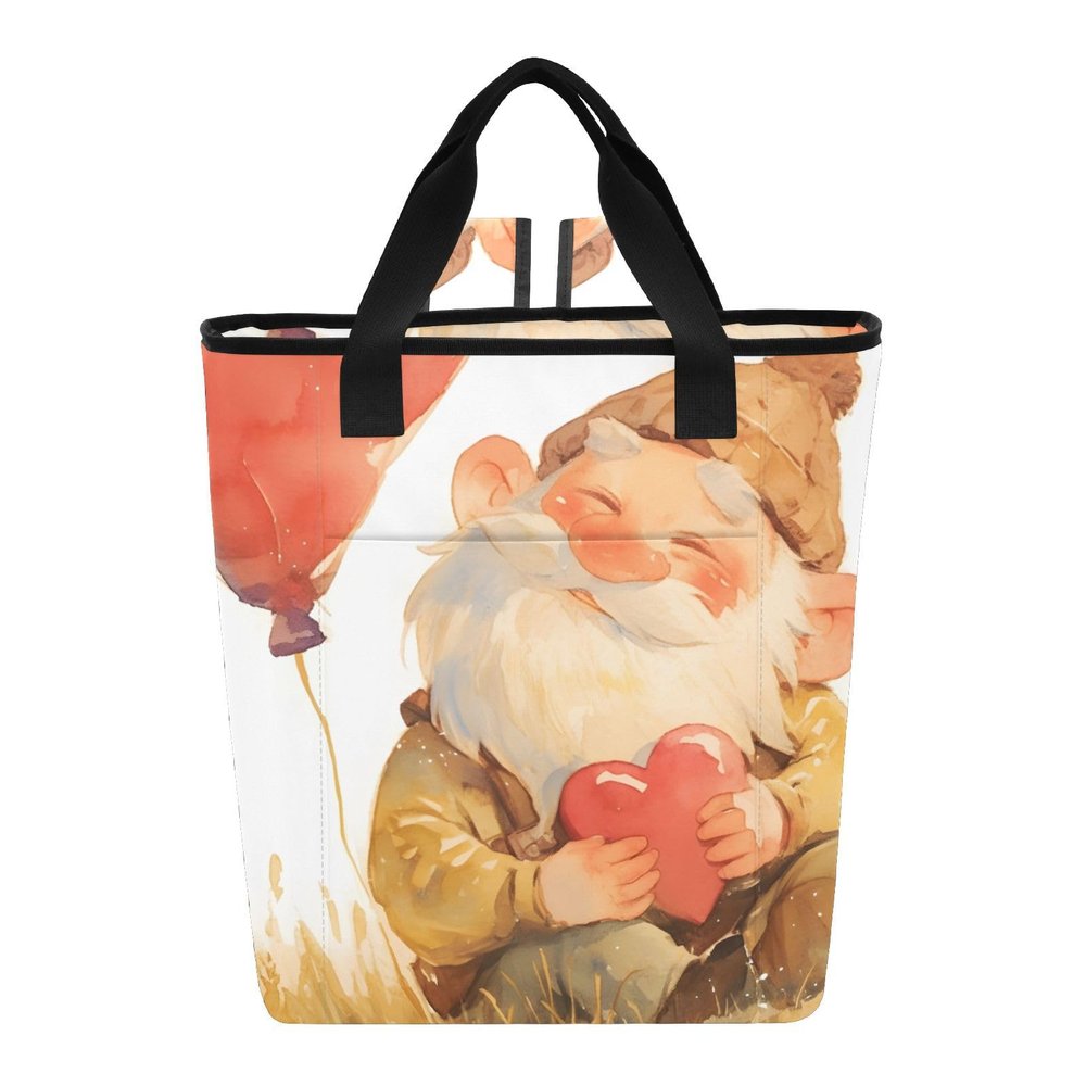 Bokkoy Dwarfs and Love Insulated Cooler Bag with Ice PackLarge Capacity Waterproof Thermal Lunch BagReusable Cooler Bags for Picnic, Travel