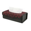 HBJWOV Car Tissue Box Folding Tissue Holder Car Tissue Box Household Leather Tissue Box view 1