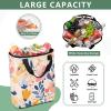 Bokkoy Flowers and Plants Insulated Cooler Bag with Ice PackLarge Capacity Waterproof Thermal Lunch BagReusable Cooler Bags for Picnic, Travel view 4