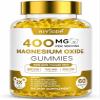 BIYODE Magnesium Gummies Supplement with Magnesium Oxide L-Theanine Ashwagandha Vitamin D3 & B6 Supports Relaxation Mood Balance Sleep Wellness & Stress Management Sugar-Free Orange Flavor 60 Count view 1