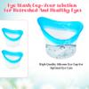 2pcs Eye Wash Cup Eye Wash Cleaner Kit Silicone Eyes Cleaning Cup for Rinse Portable eye Care Tool Transparent with Storage Container for Quick Relief Tired Eyes Cleaning Dust Makeup Irritants view 3