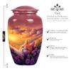 Cat Urns for Human Ashes Adult Female, Cremation Urns for Human Ashes, Large Urn for Ashes Adult Male, Urn for Ashes for Men(Size - 10inch) view 2
