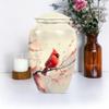 Cardinal Urns for Human Ashes Adult Man, Large Cremation Urn for Human Ashes Female, Companion Urns for 2 Adults, Mini Urn for Ashes(Size - 10inch 1Pcs, 3inch 2Pcs) view 4