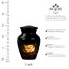 Butterfly Urns for Human Ashes Adult Man, Small Urn for Ashes for Women, Urn for Ashes Adult Male, Cremation Urns for Human Ashes (Size - 3inch, 2 Pcs) view 2