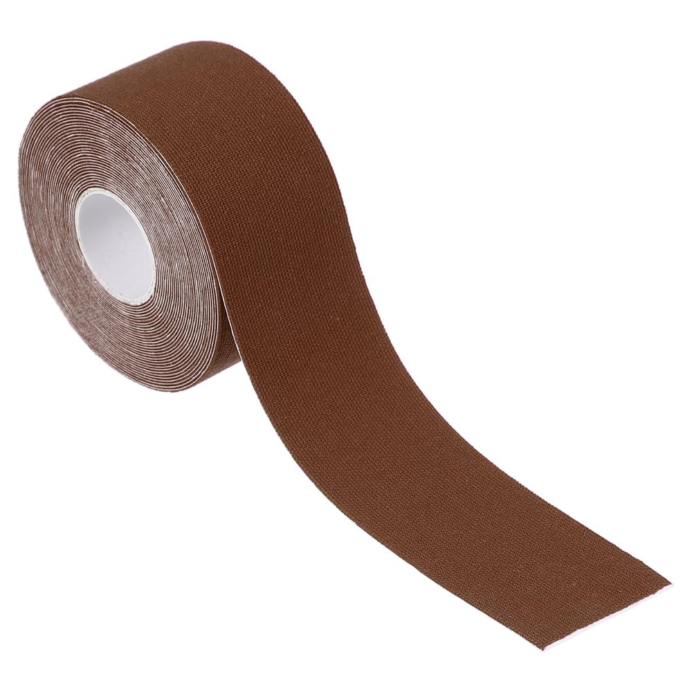 PATIKIL 16.4ft x 1.5 Inch Aerial Hoop Tape, Athletic Tape Adhesive Non-Slip Grip Tape Yoga Rig Sports Tape for Wrapping Exercises Gymnastics, Brown