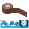 PATIKIL 16.4ft x 1.5 Inch Aerial Hoop Tape, Athletic Tape Adhesive Non-Slip Grip Tape Yoga Rig Sports Tape for Wrapping Exercises Gymnastics, Brown view 4