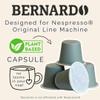Bernardo PERLA Espresso Biodegradable Capsules Compatible with Nespresso Original Line, Intensity 6/10, USDA Organic, Home Compostable Capsules. 30 Count (3 Boxes of 10 Espresso Pods) view 4